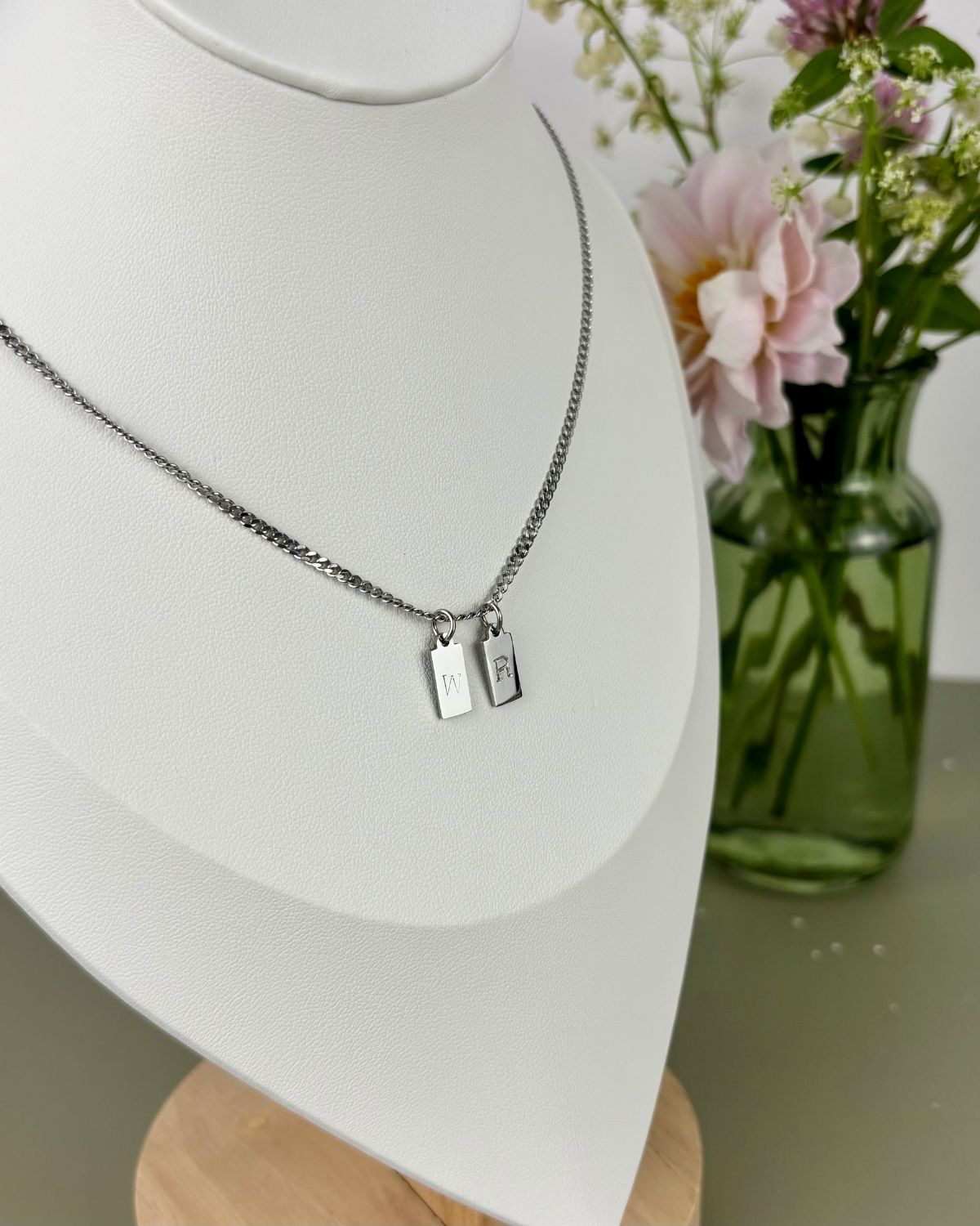 Collier You & Me duo - Rectangle