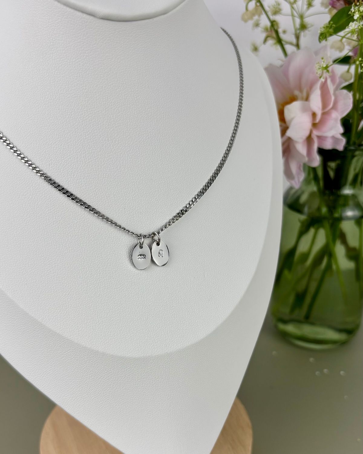 Collier You & Me duo - Ovale