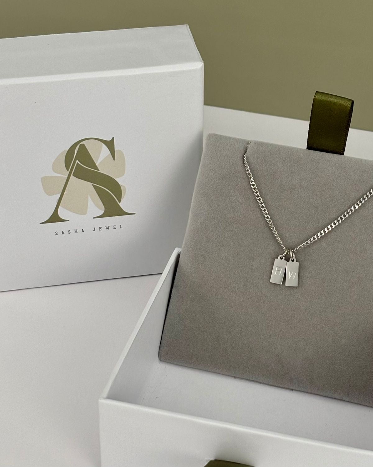 Collier You & Me duo - Rectangle