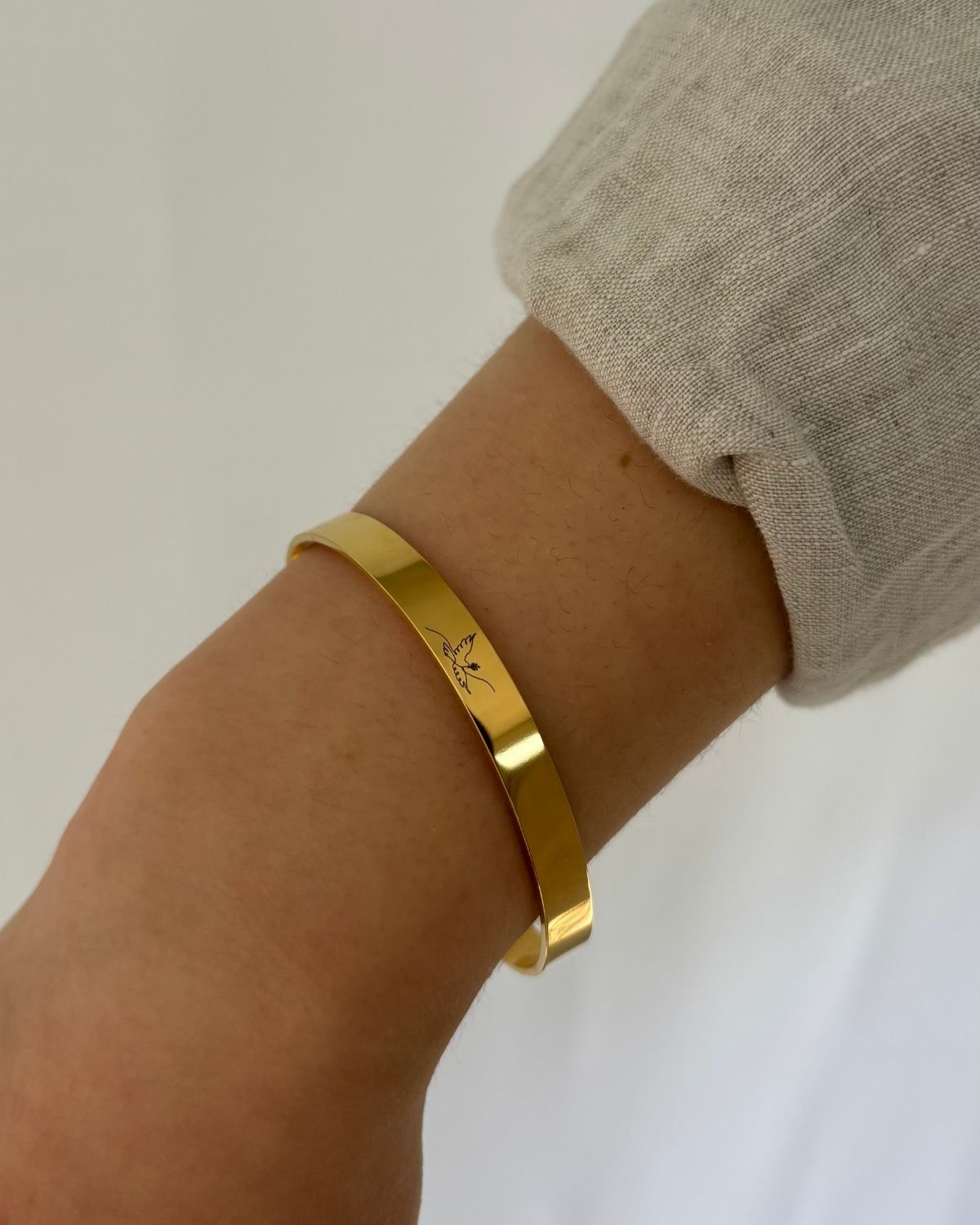 Bracelet Empreinte jonc