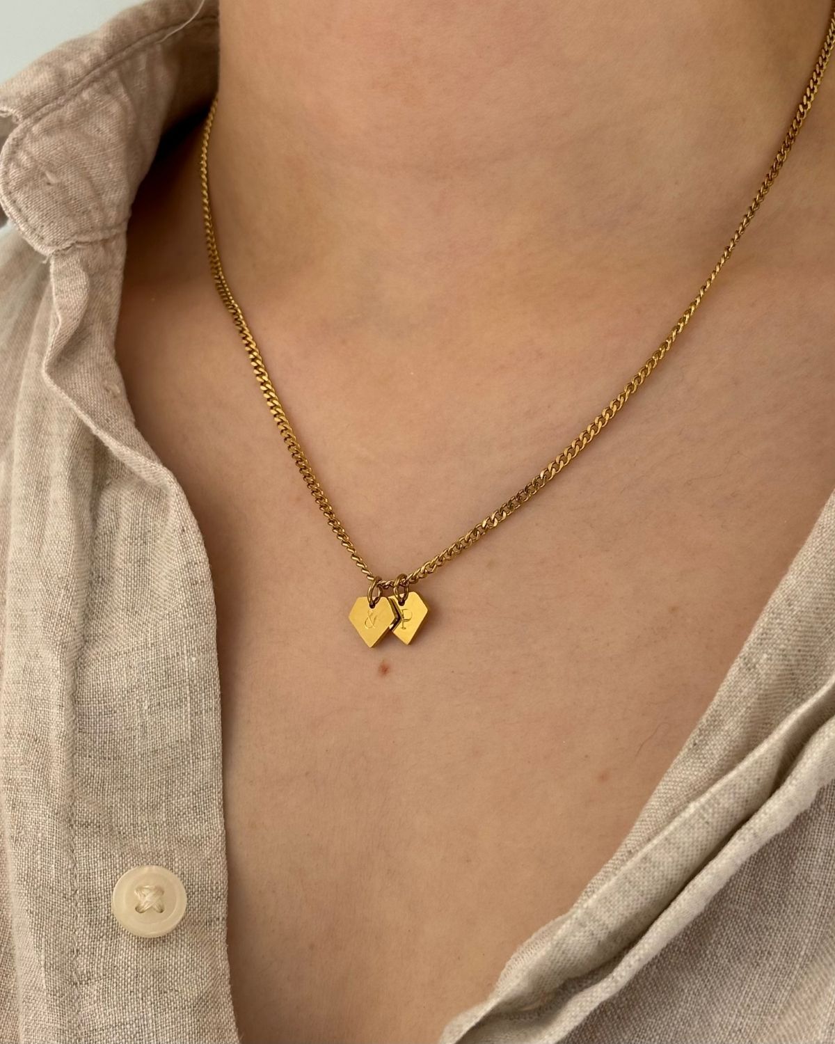 Collier You & Me duo - Coeur