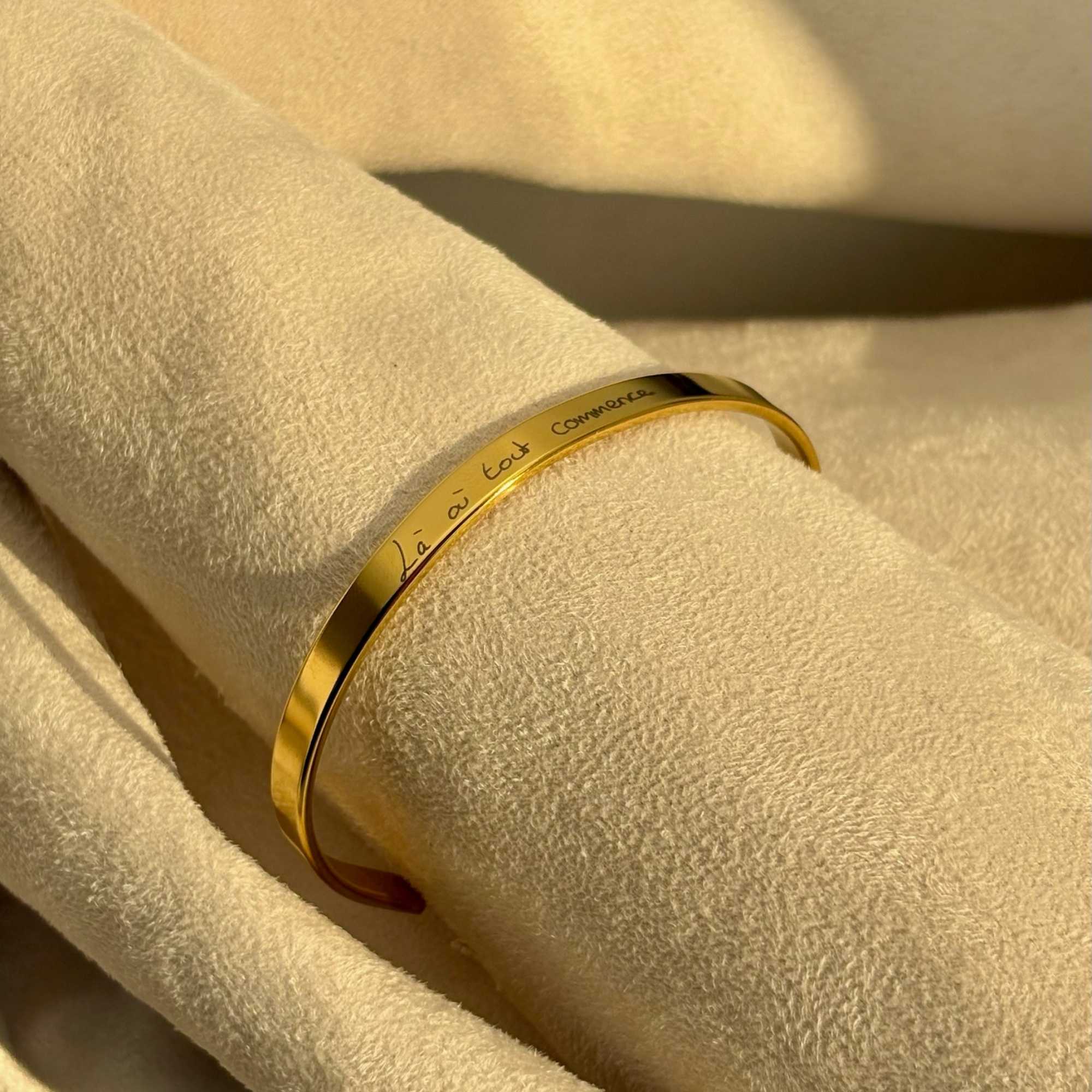 L’Éternel – Bracelet manuscrit personnalisé